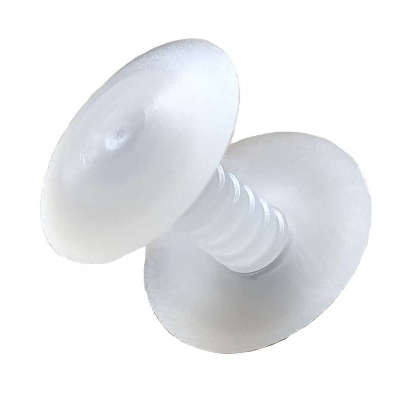 Rivet plastique - Transparent - Visserie Rivet plastique - Transparent - Visserie