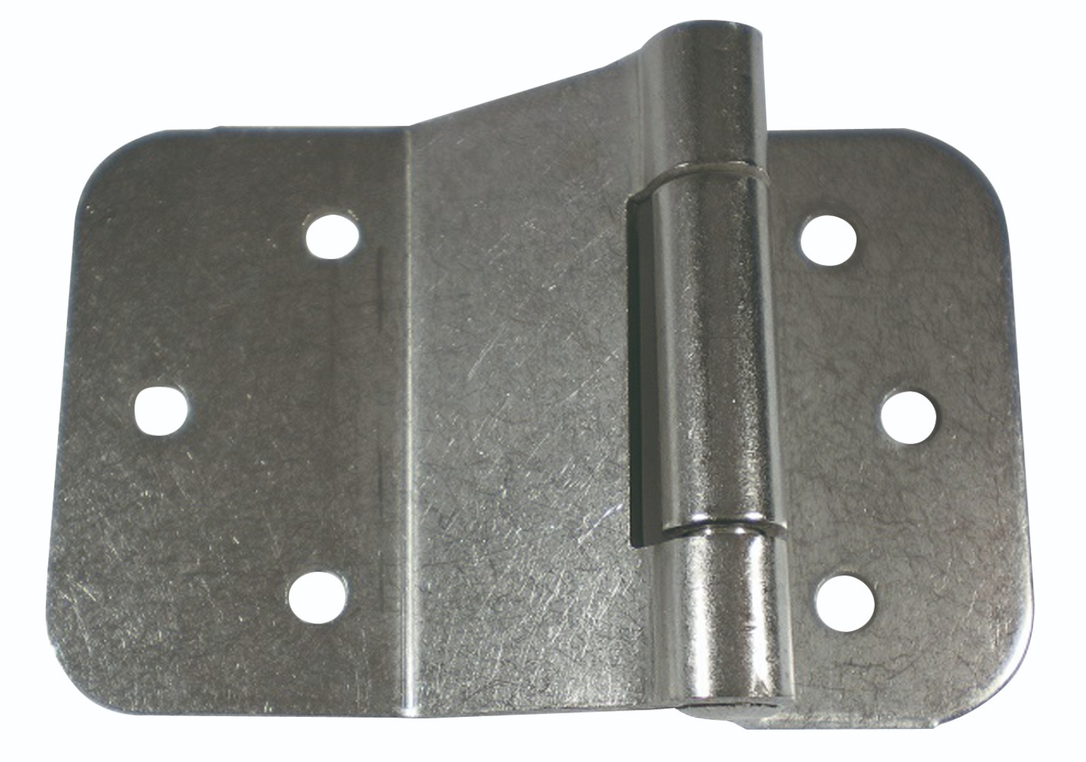 Charnière à noeud déporté acier brut