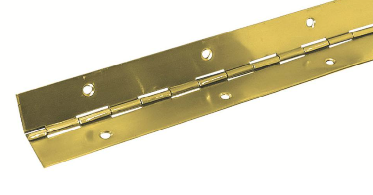 Charnièr à piano laiton