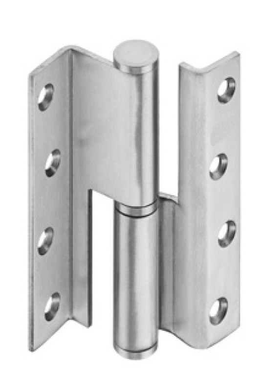 Charnière déportée acier inox