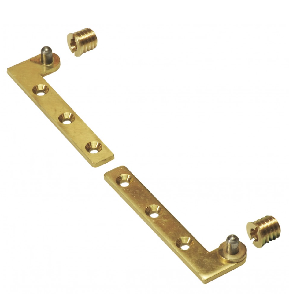 Pivots coudés avec douilles