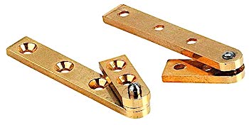 pivot droit laiton massif