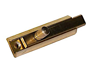 targette plate laiton